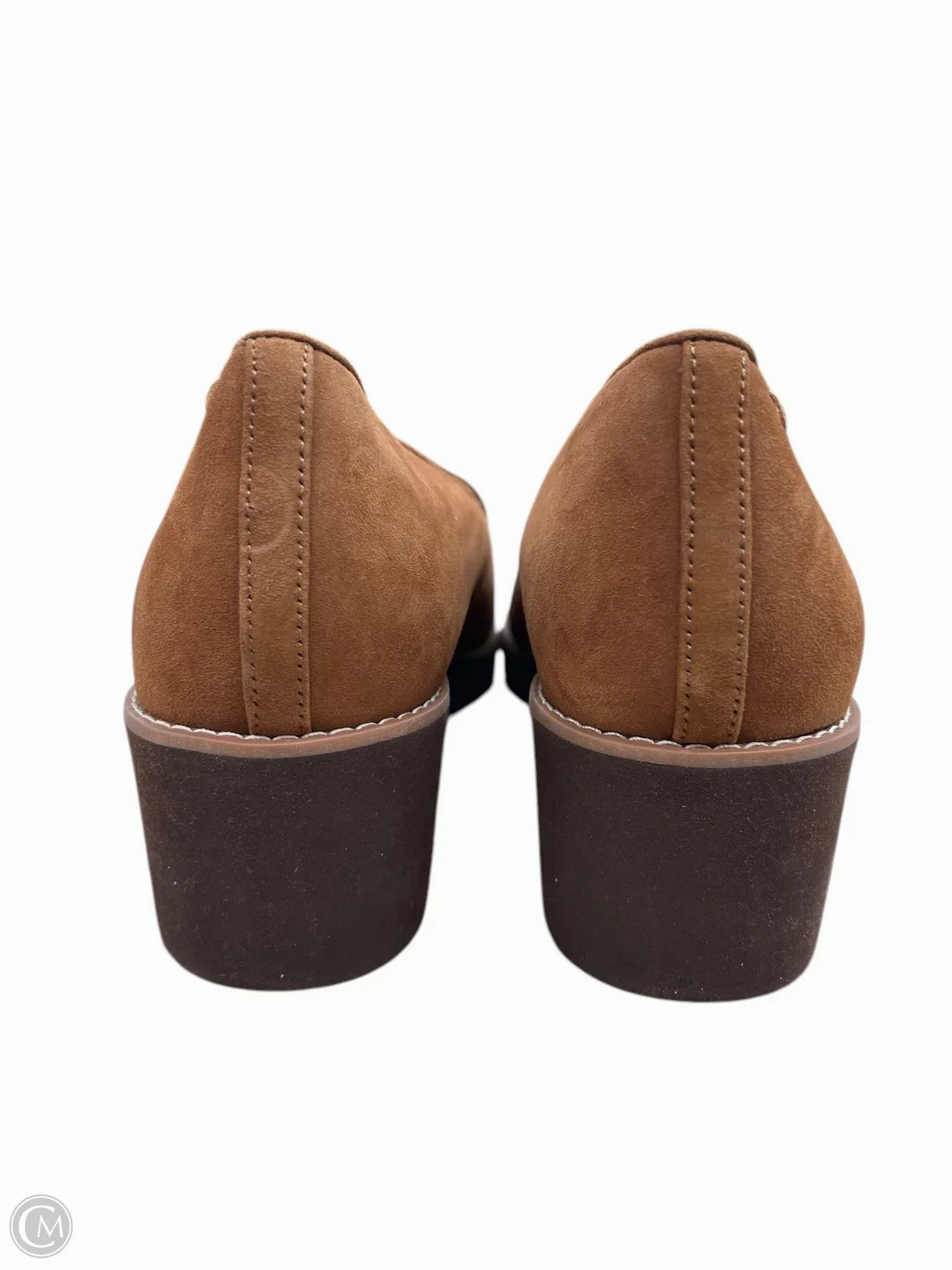 Shoes Heels Wedge By Vionic In Tan, Size: 12