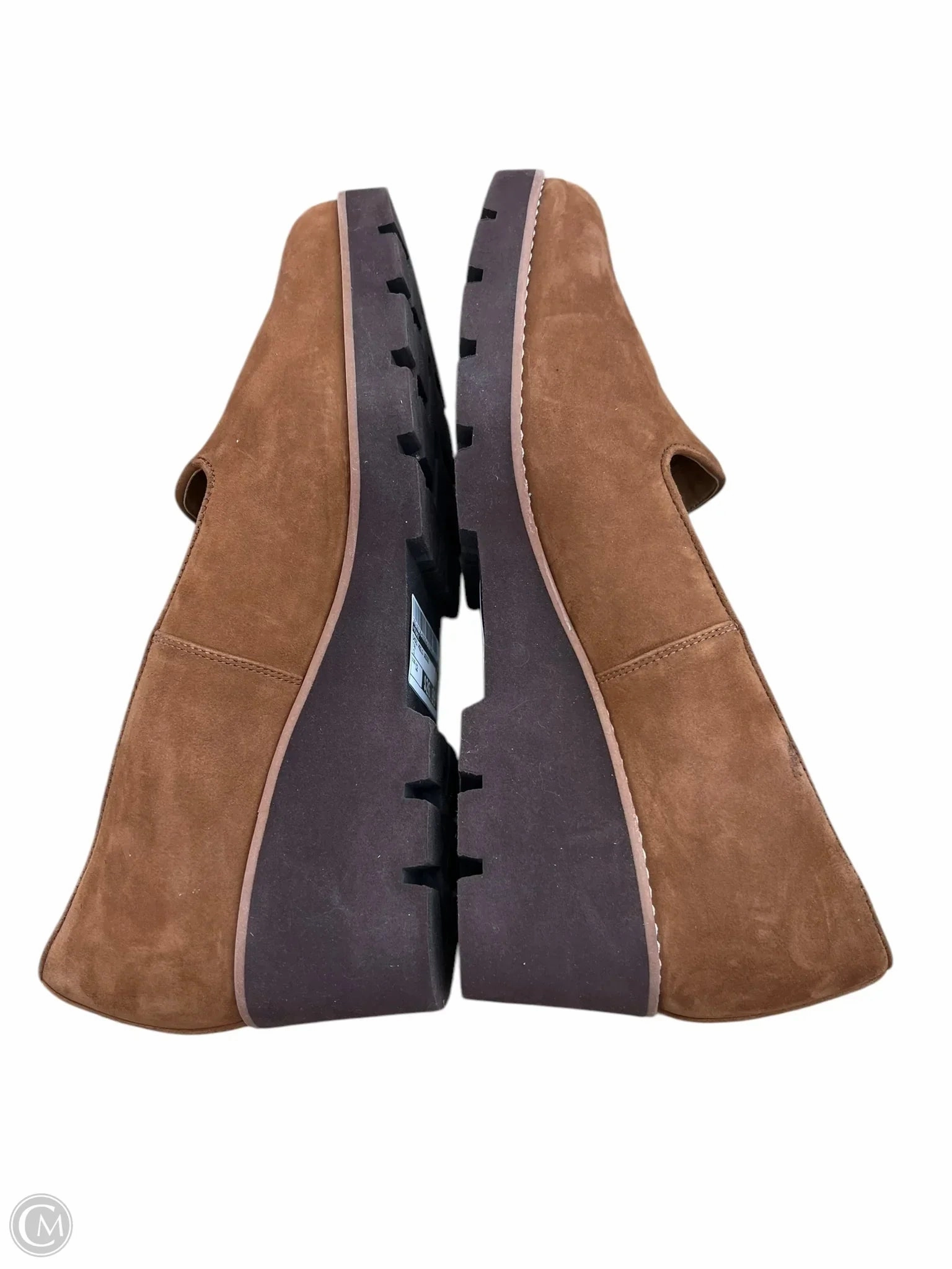 Shoes Heels Wedge By Vionic In Tan, Size: 12