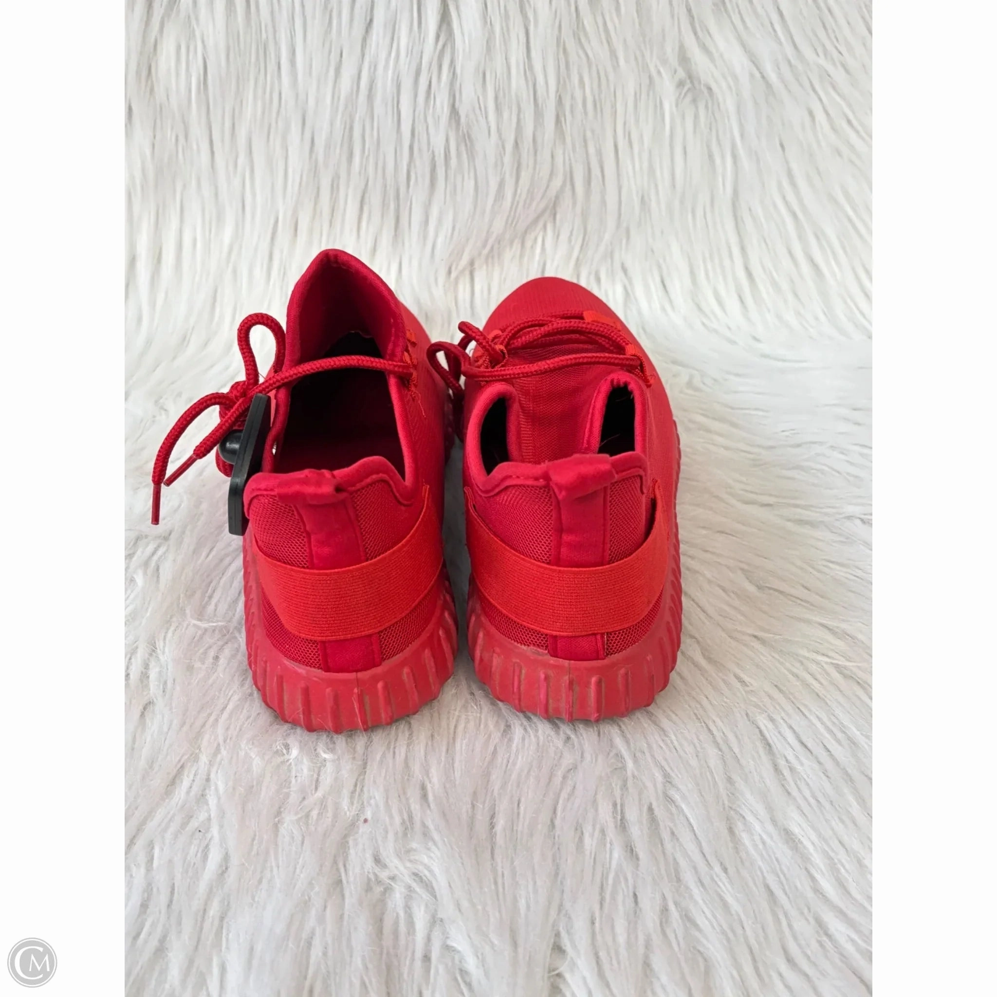 Shoes Sneakers By Clothes Mentor In Red, Size: 8