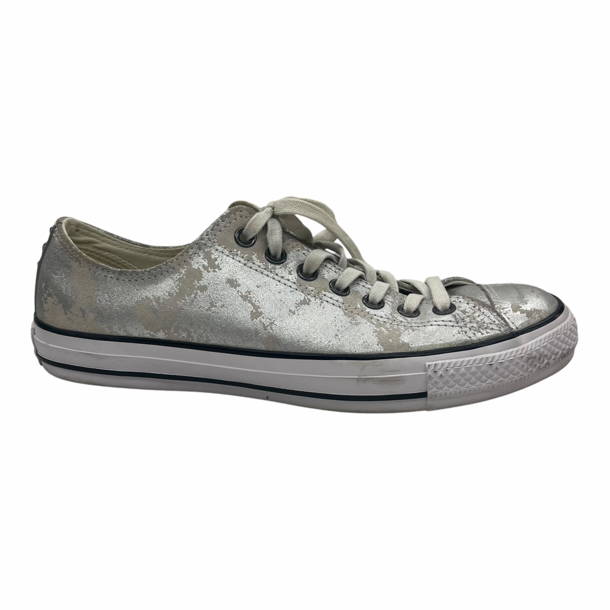 Shoes Sneakers By Converse In Silver, Size:11