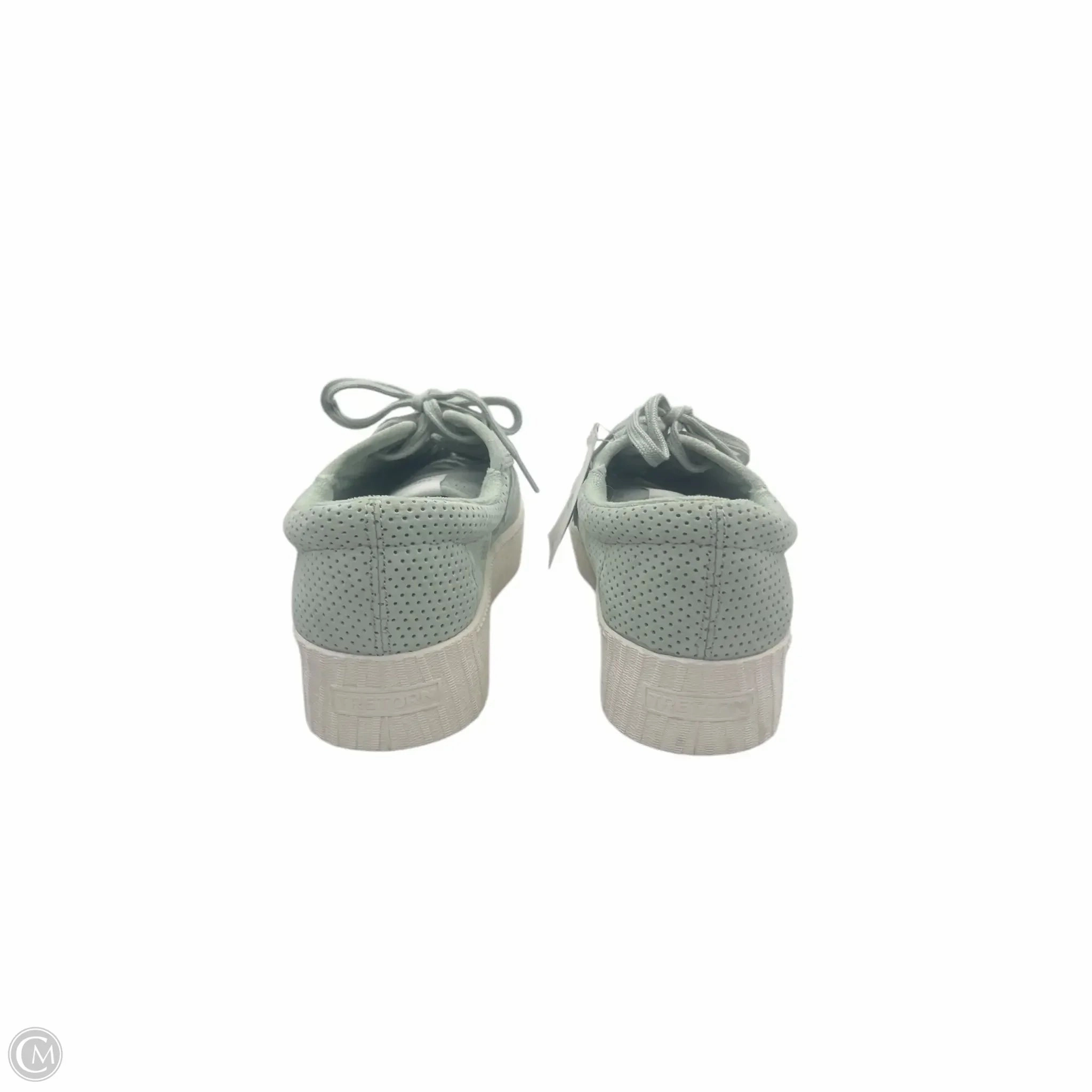 Shoes Sneakers By Tretorn In Green & White, Size: 10.5