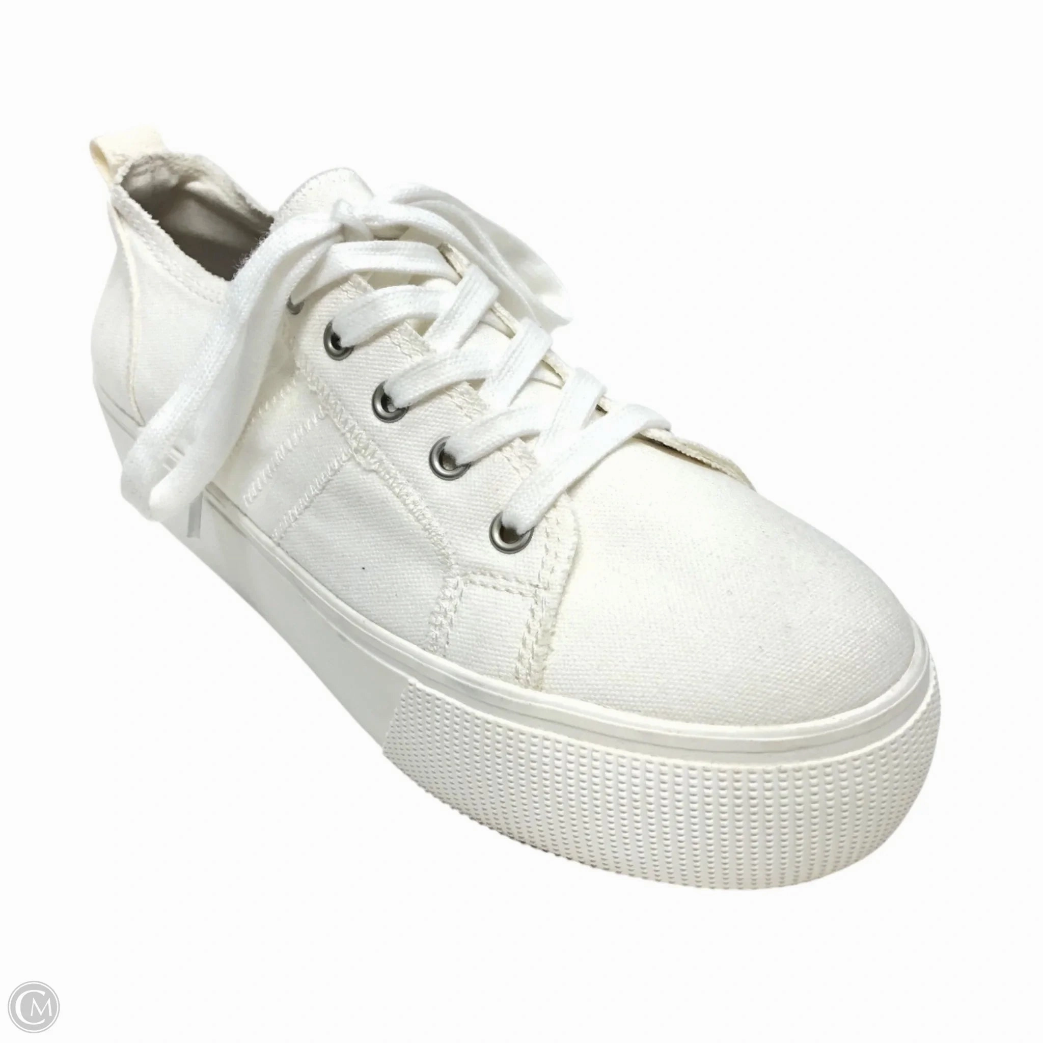 Shoes Sneakers Platform By Clothes Mentor In White, Size: 10