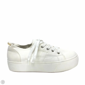 Shoes Sneakers Platform By Clothes Mentor In White, Size: 10