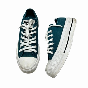 Shoes Sneakers Platform By Converse In Green, Size: 5