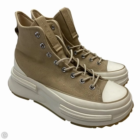 Shoes Sneakers Platform By Converse In Tan, Size: 10.5