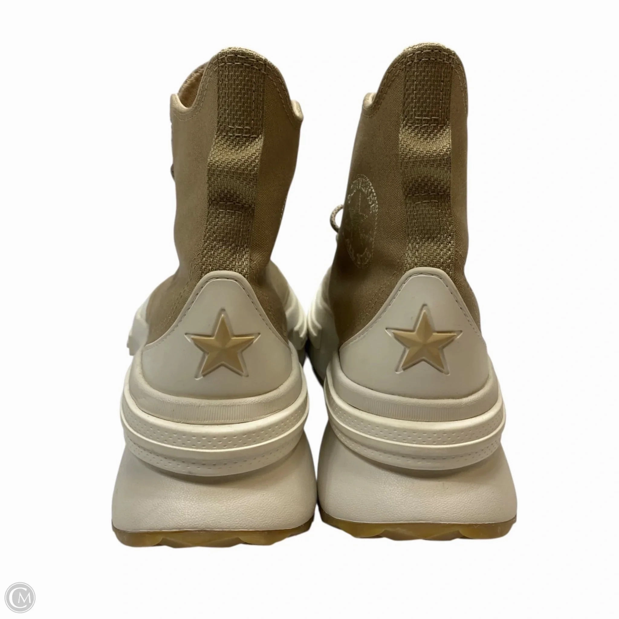 Shoes Sneakers Platform By Converse In Tan, Size: 10.5