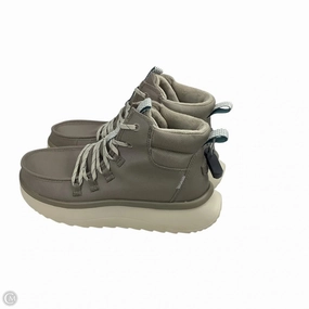 Shoes Sneakers Platform By Hey Dude In Grey, Size: 8