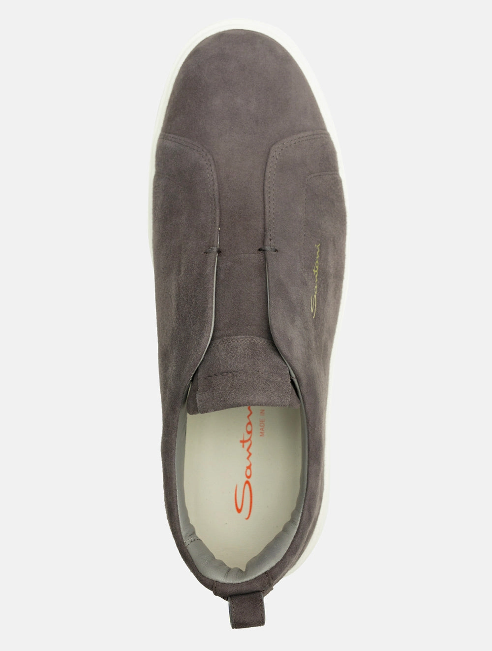 Slip On Suede Sneaker Dark Grey
