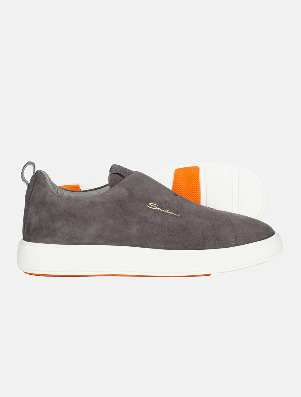 Slip On Suede Sneaker Dark Grey
