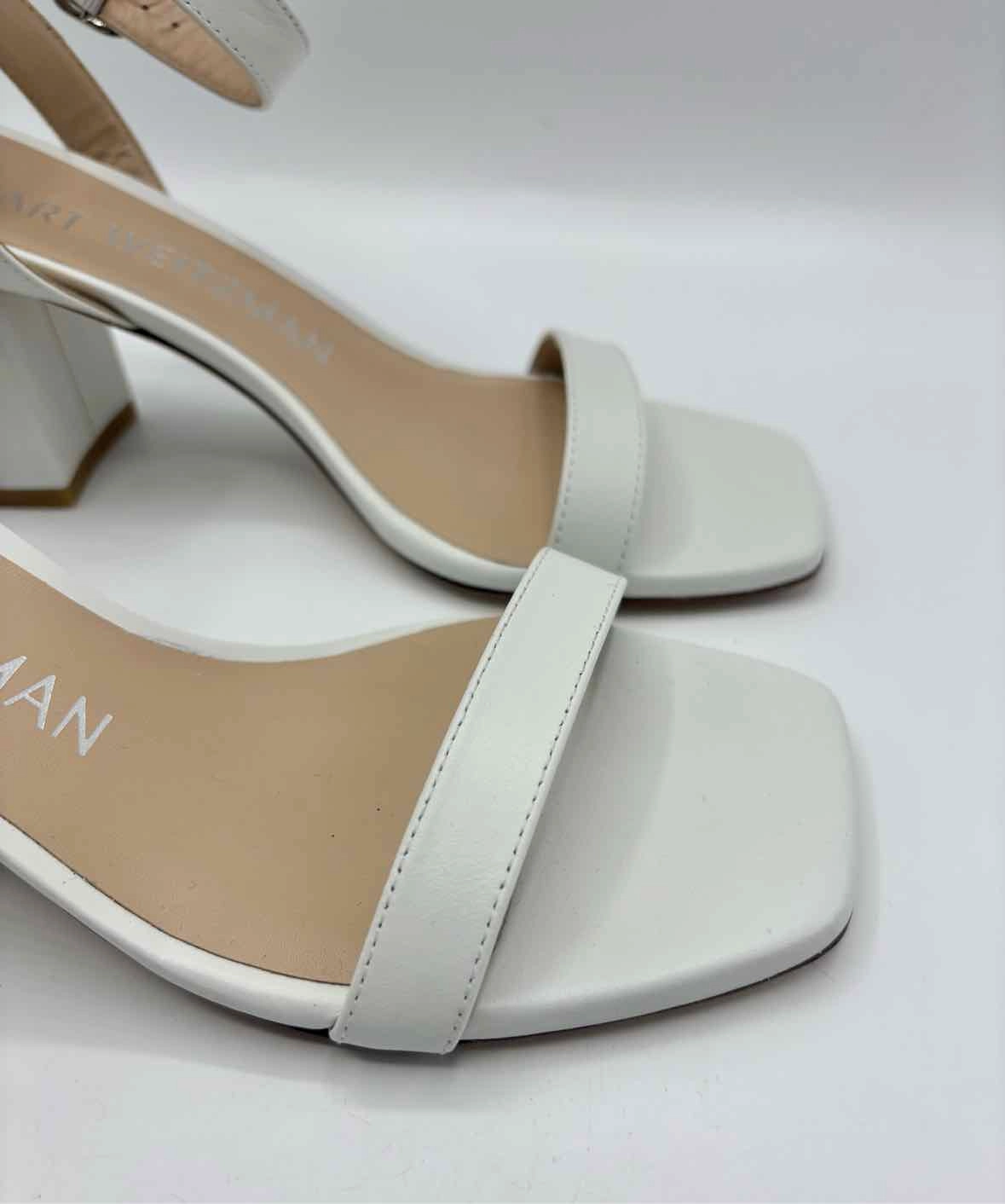 Stuart Weitzman White Size 7 Nearlybare Shoes