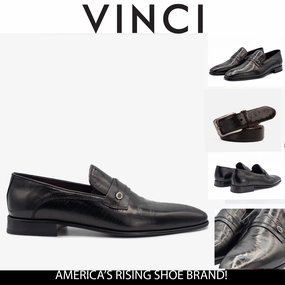 The Bangkok Black Penny Loafer Men Shoe