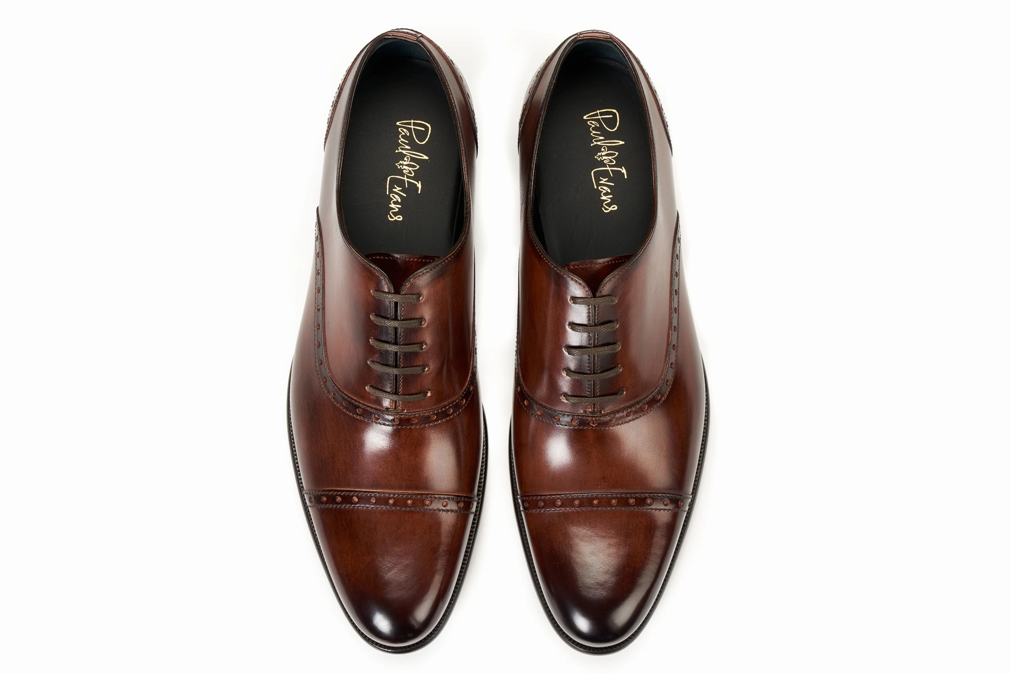 The Brando Semi-Brogue Oxford - Brown