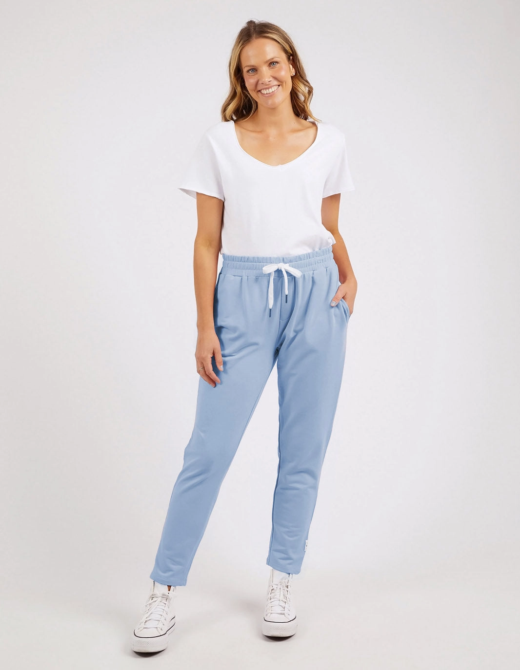 The Lobby Pant - Steel Blue