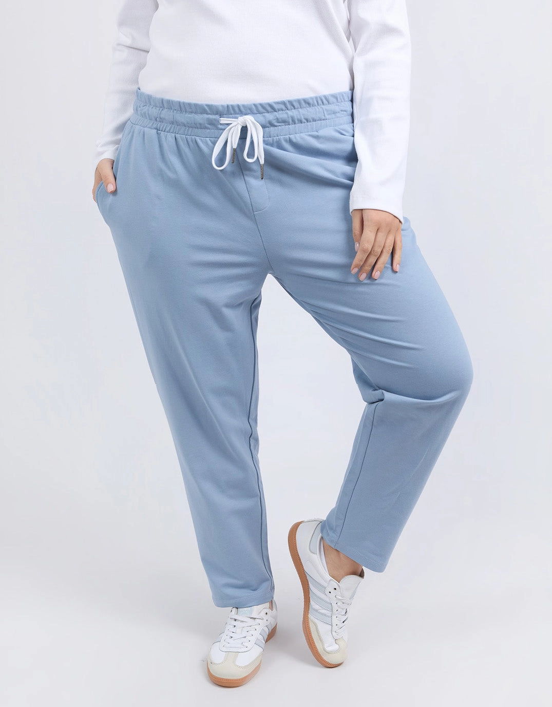 The Lobby Pant - Steel Blue