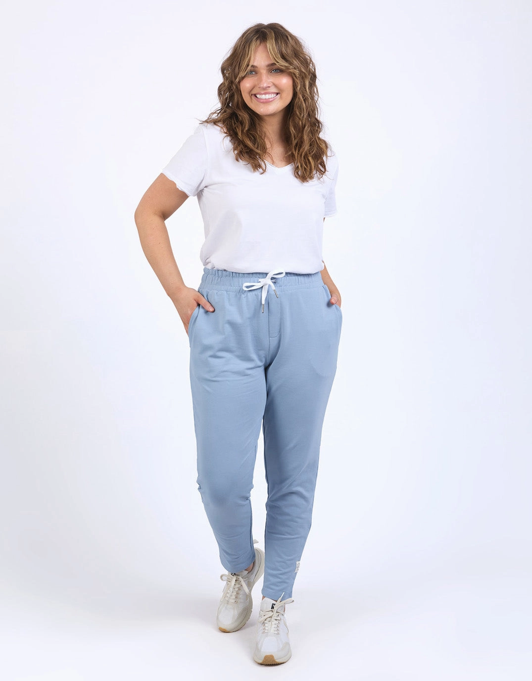 The Lobby Pant - Steel Blue