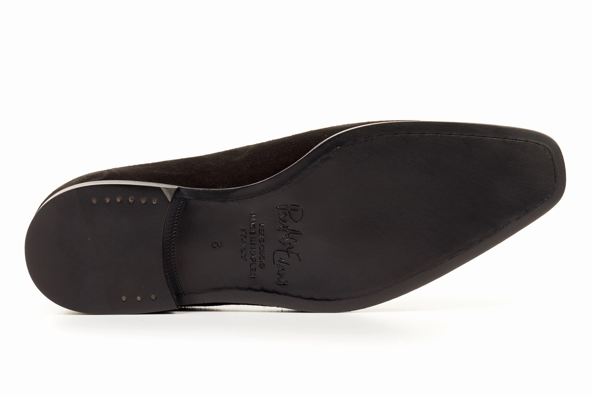 The Van Damme Belgian Loafer - Nero Suede