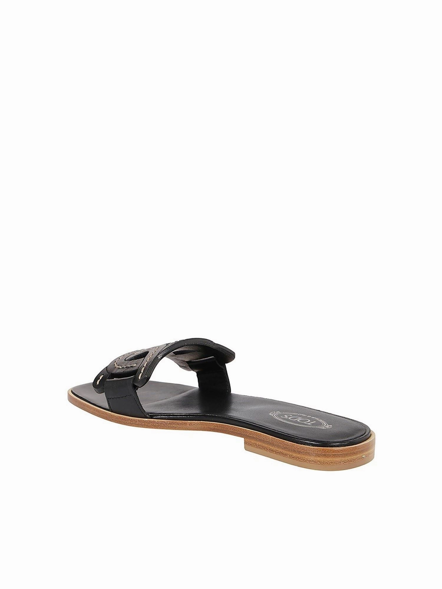 Tod's Woven Square-Toe Sandals