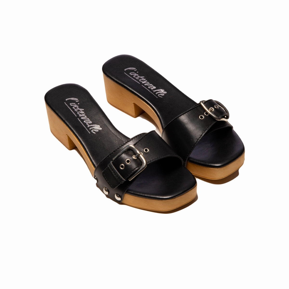 Vanja Black Leather