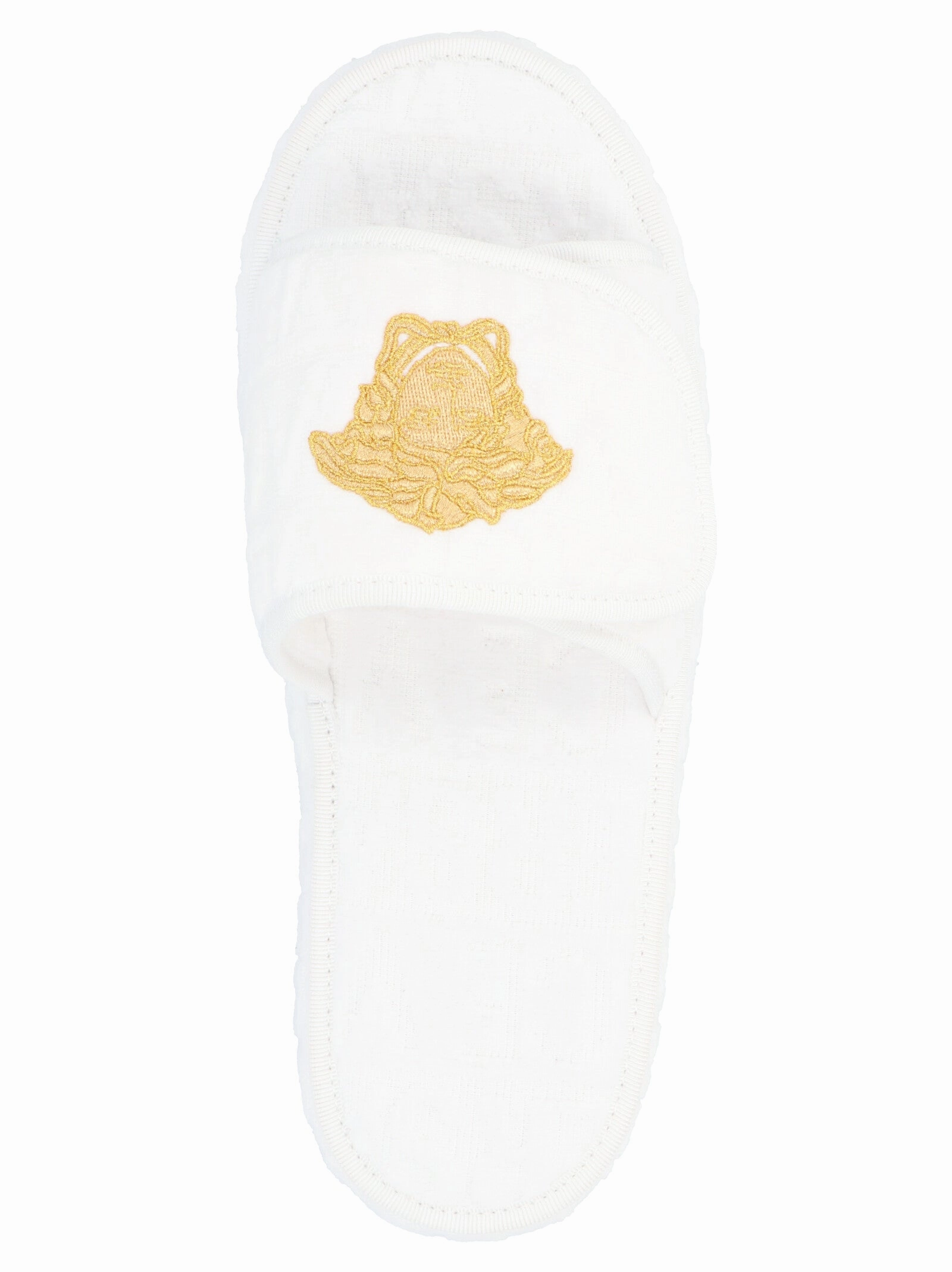 Versace Logo Monogram Platform Slides