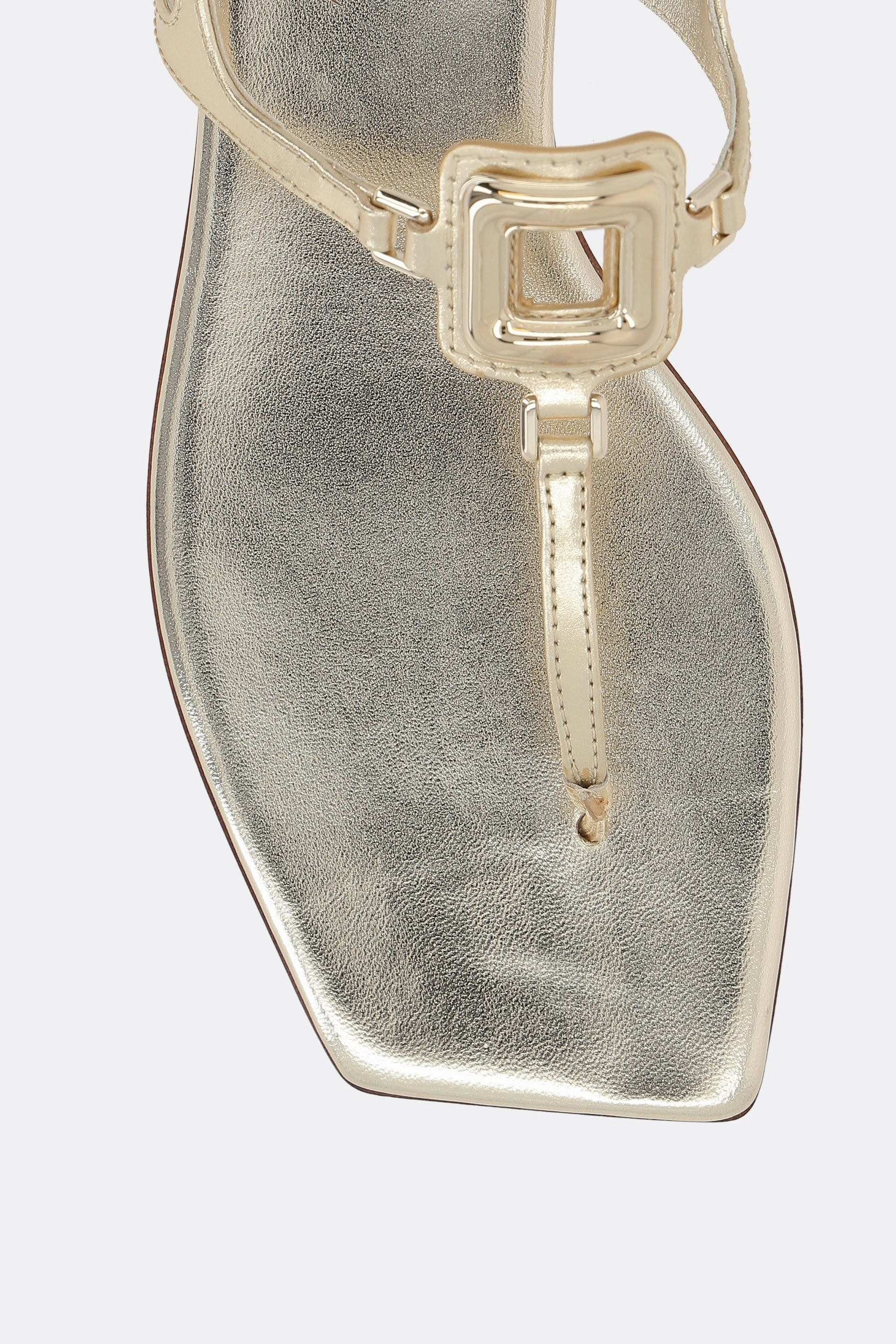 Viv' By The Sea sandals in metallic leather
