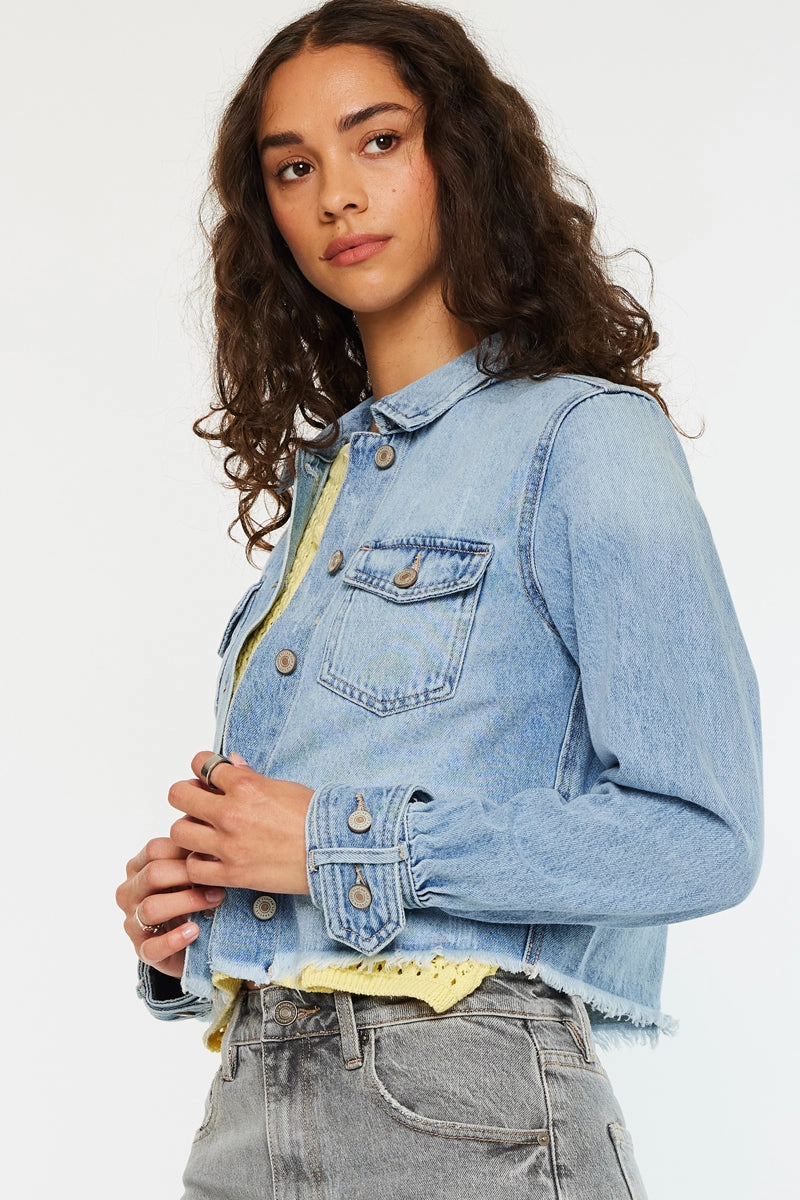 Yuri Cropped Shacket