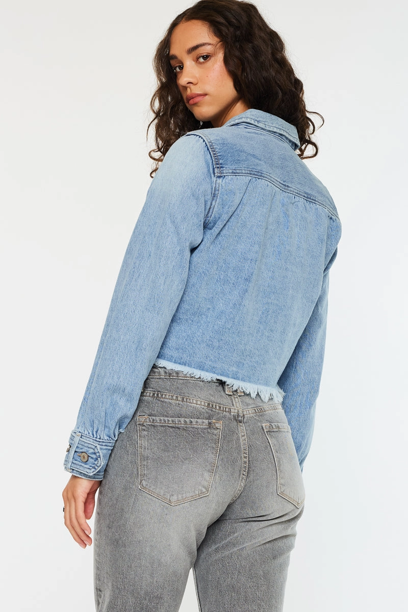 Yuri Cropped Shacket