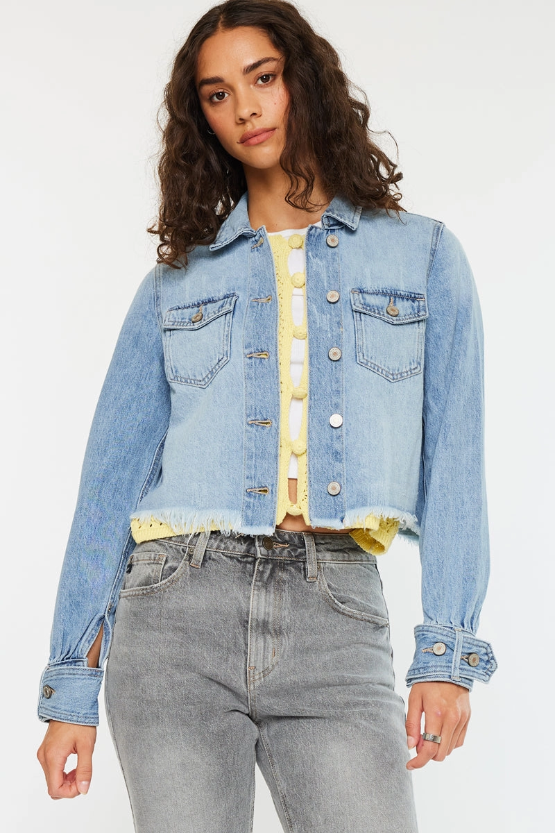 Yuri Cropped Shacket
