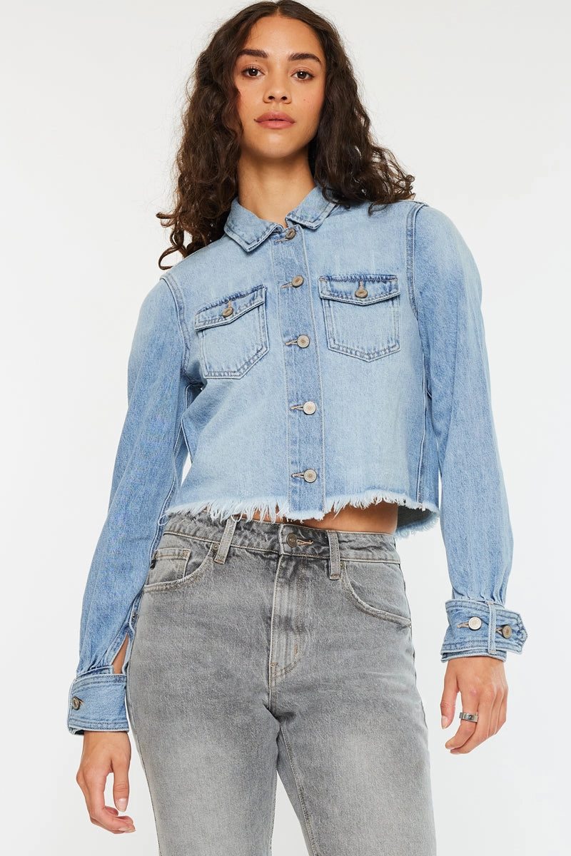 Yuri Cropped Shacket